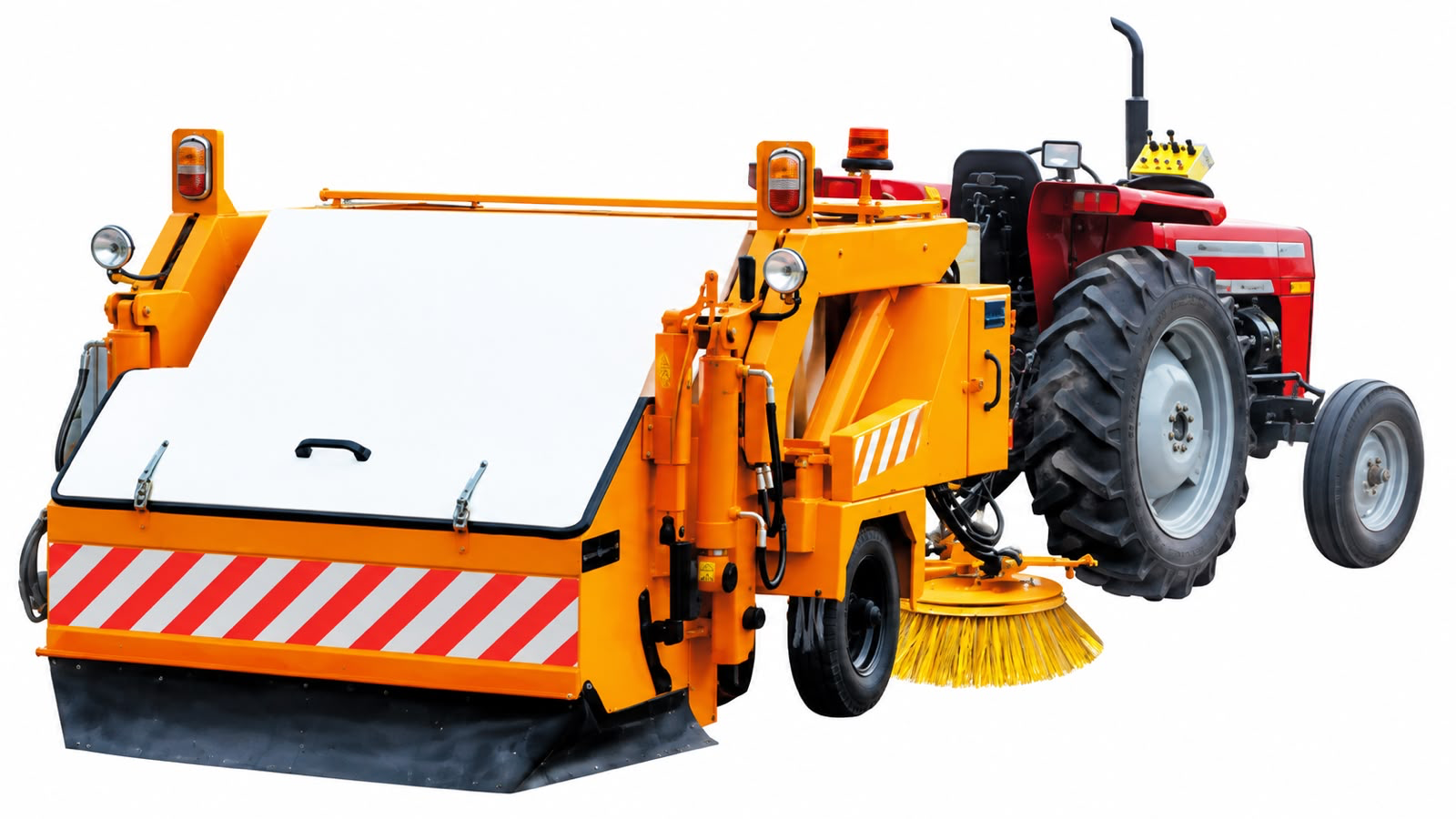 Mechanical Road Sweeper by Alivon Engineering